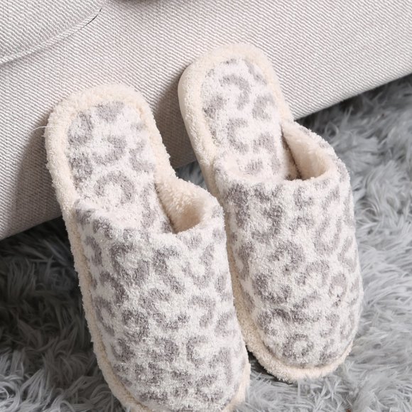 P/S Leopard Slippers·Super Soft·Cozy Slippers·Slippers for Women·ComfyLuxe - Picture 3 of 8